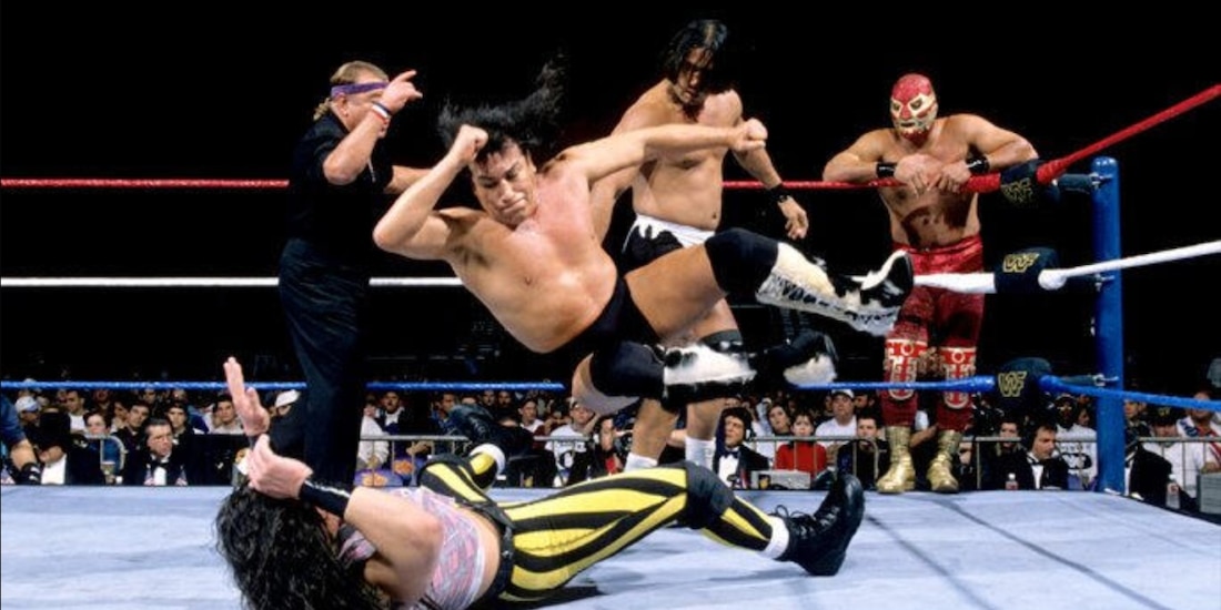 El Royal Rumble de 1997 contó con la participación de varios luchadores mexicanos de AAA.