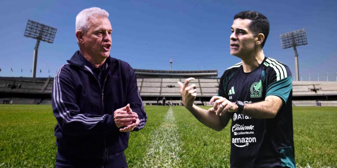 Javier Aguirre tuvo un problema con Rafa Márquez durante el partido.