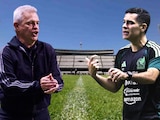 Javier Aguirre tuvo un problema con Rafa Márquez durante el partido.