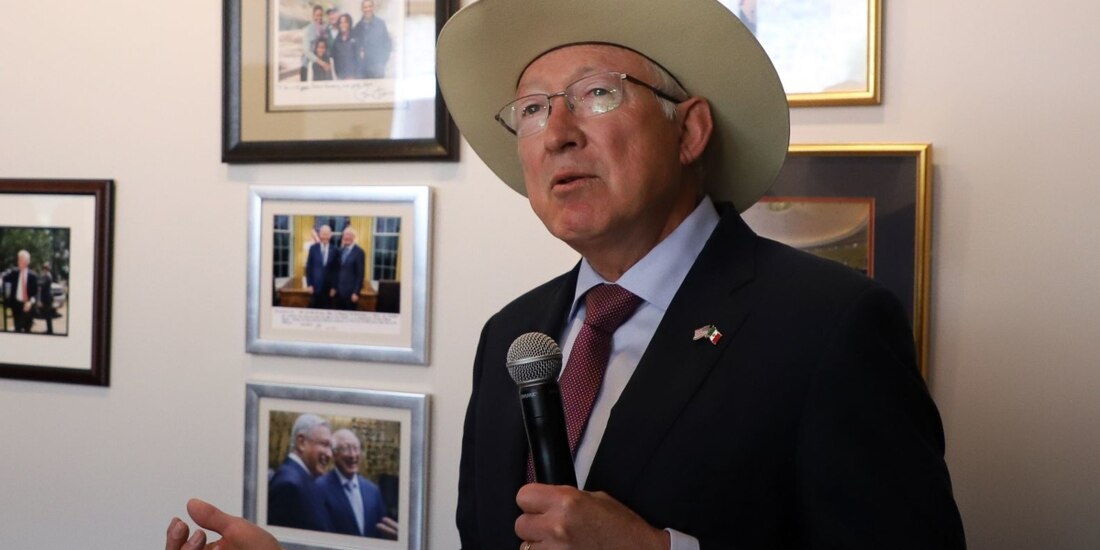 Ken Salazar, Embajador de EU en México.