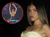 Madison Beer apareció en el partido entre los Chargers y los Cardinals.