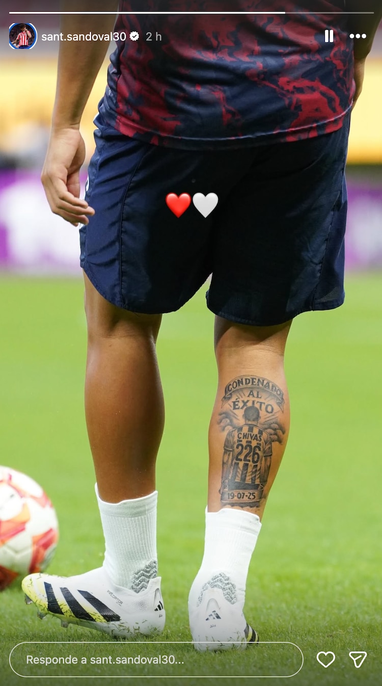 Santiago Sandoval reaccionó a la polémica y dejó claro que su corazón está con Chivas.