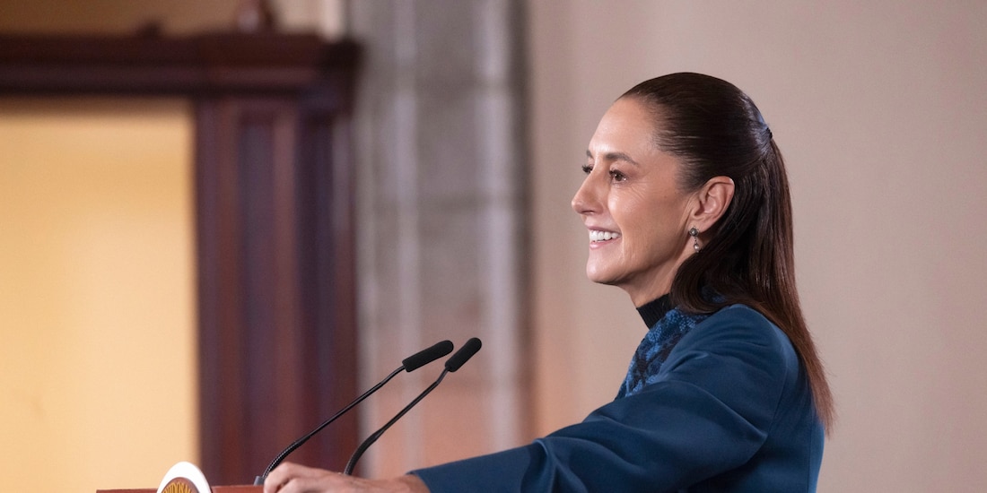 Claudia Sheinbaum, Presidenta de México.