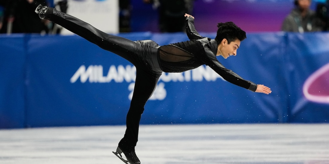 El mexicano Donovan Carrillo en la final de patinaje artístico de los Juegos Olímpicos de Invierno Milano-Cortina 2026