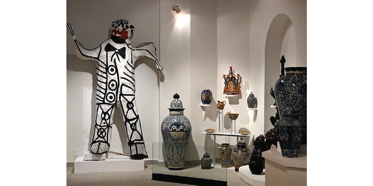 PIEZAS de arte popular que se exhiben