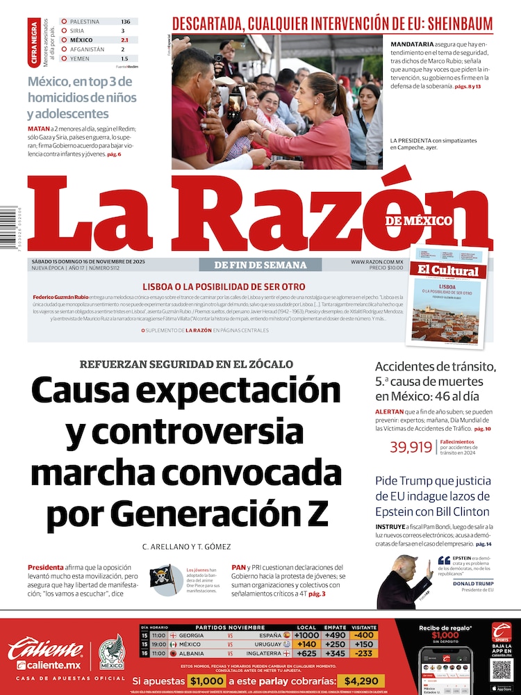 La Razón 15 Noviembre 2025