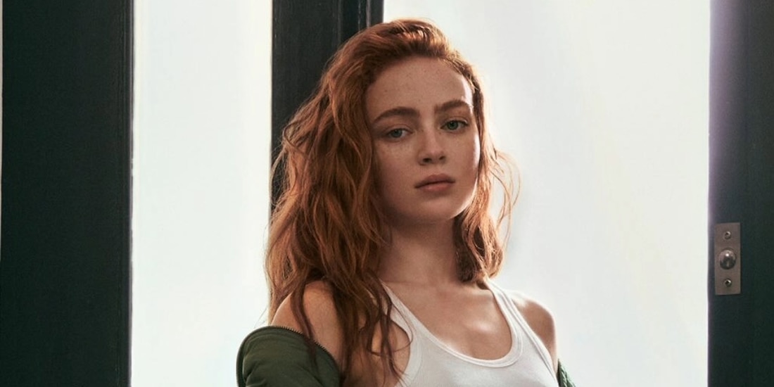 Sadie Sink en la nueva campaña de Calvin Klein