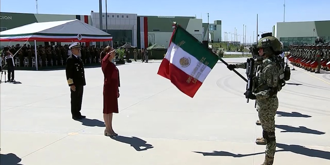 Acto oficial de la Presidenta Claudia Sheinbaum.