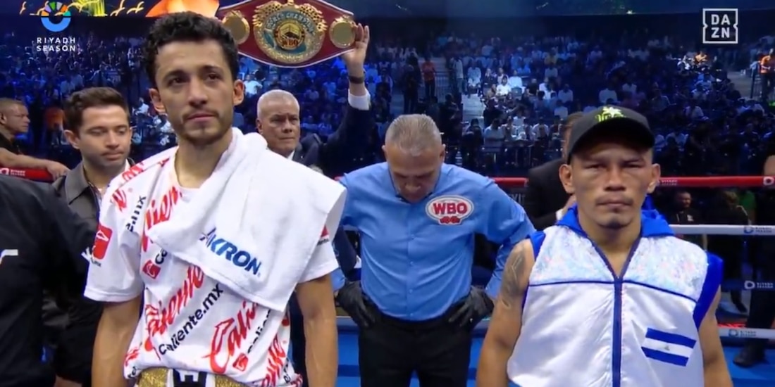Rafael “Divino” Espinoza vence por nocaut técnico a Ricardo Blandón