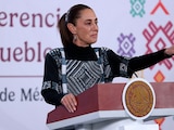 Claudia Sheinbaum Pardo, presidenta de México, en conferencia de prensa