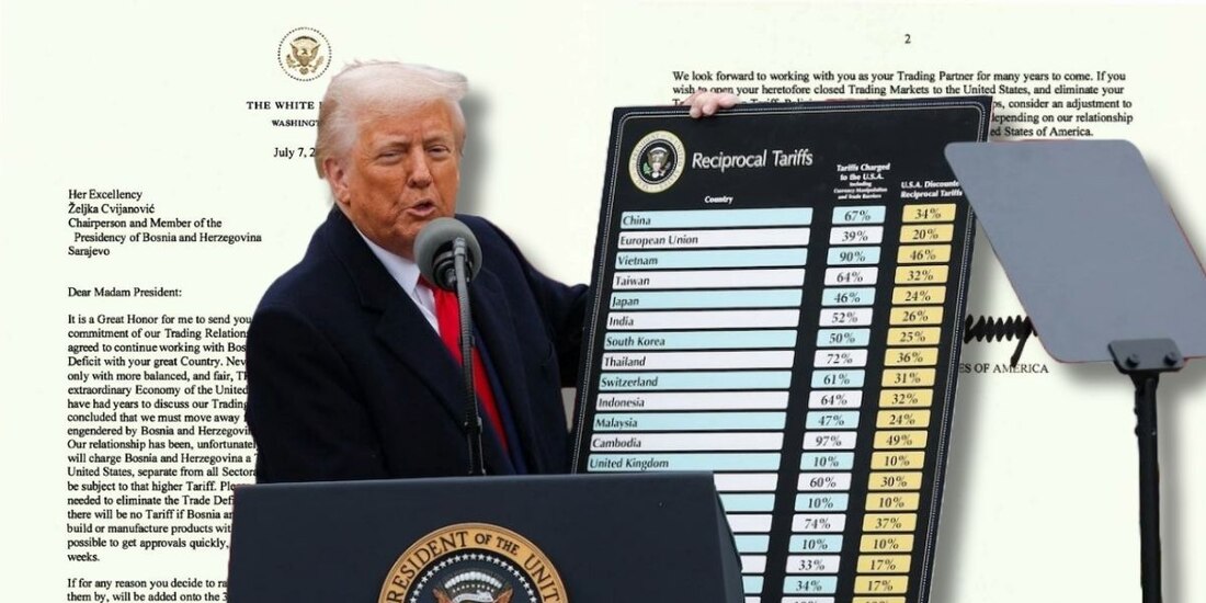 Trump anunció que no habrá prórroga para el inicio de nuevos aranceles a las importaciones desde 14 países.