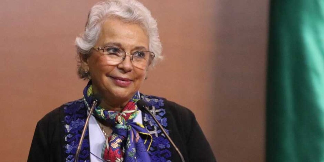 Olga Sánchez Cordero, presidenta de la Mesa Directiva.