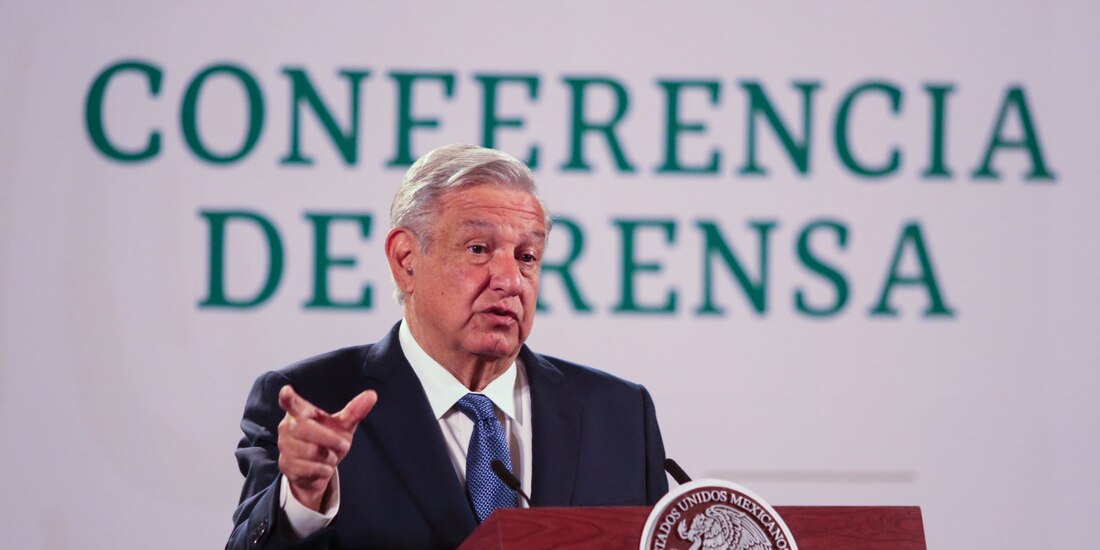 El Presidente Andrés Manuel López Obrador, el 26 de febrero de 2021.