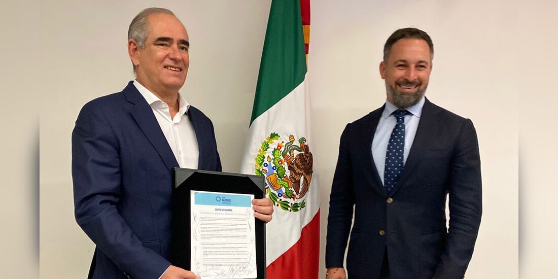 Rementería precisó que la reunión con el líder del partido español, VOX, no fue decisión del PAN.