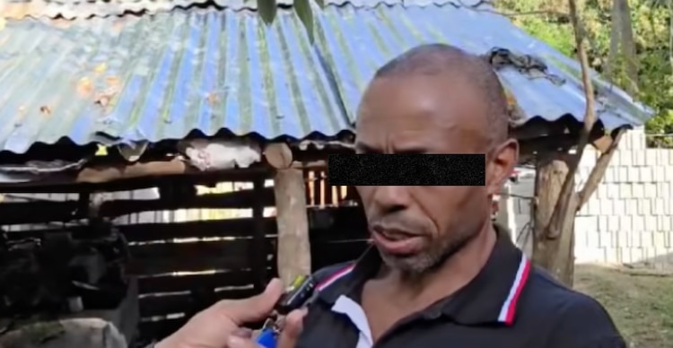 Rafael "N" en entrevista antes de su detención