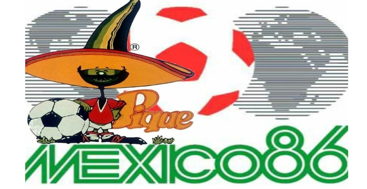 Pique, mascota del mundial de 1986