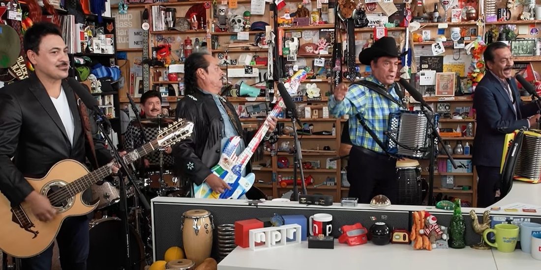 Tiny Desk Concert de Los Tigres del Norte