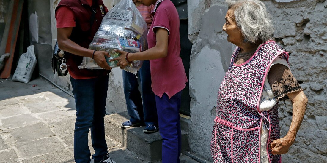 Entrega de despensas