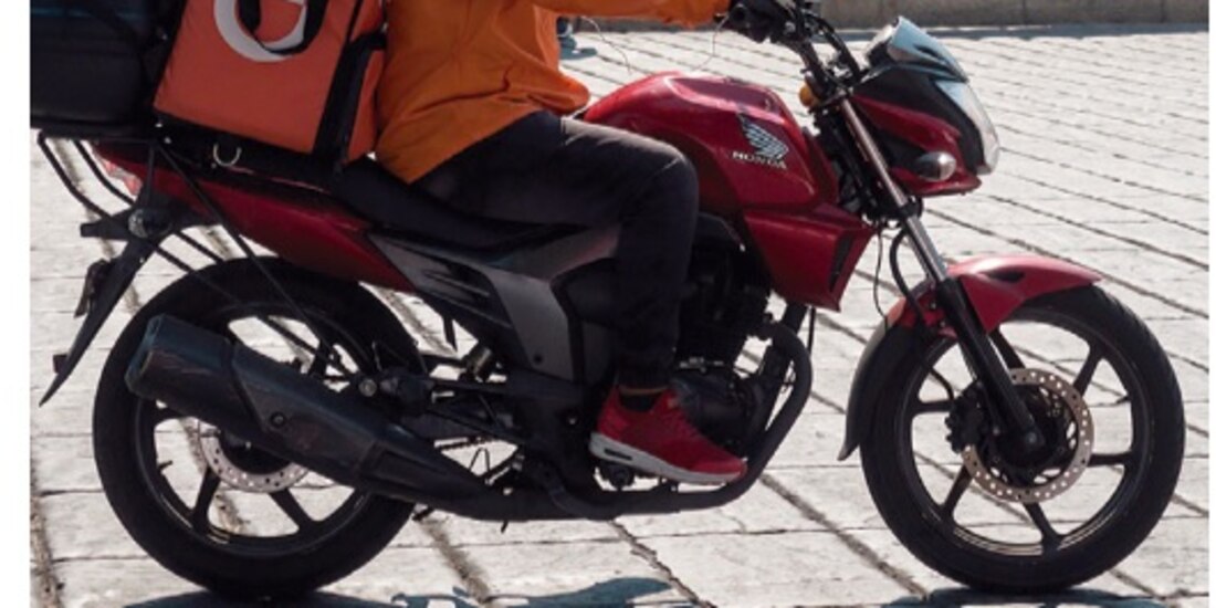 Ayer se dieron las primeras protestas de repartidores.