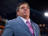 Miguel Herrera durante un partido de Tigres en la Liga MX.