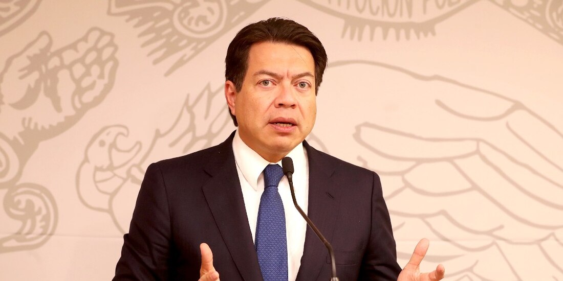 Mario Delgado, dirigente nacional de Morena.