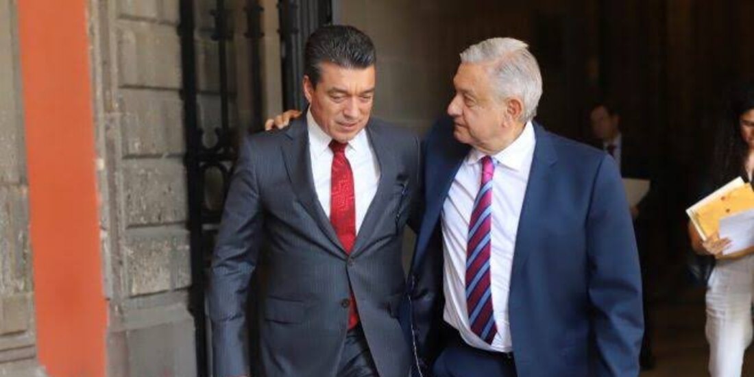 El gobernador Rutilio Escandón Cadenas reconoció el trabajo que el mandatario federal ha realizado en este año.