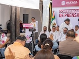 El gobernador Salomón Jara Cruz encabezó la presentación de resultados del Plan Juchitán en el Istmo de Tehuantepec.