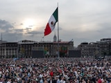 Así luce el Zócalo capitalino