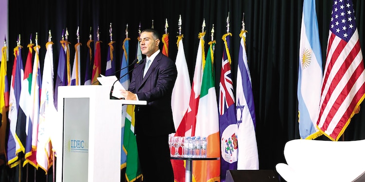 El secretario de Seguridad, Omar García Harfuch, el martes.
