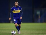 Carlos Tevez conduce el esférico el pasado 26 de mayo en el duelo entre Boca Juniors y The Strongest en la Copa Libertadores.