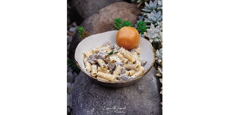 Pasta que ofrece Miralto.