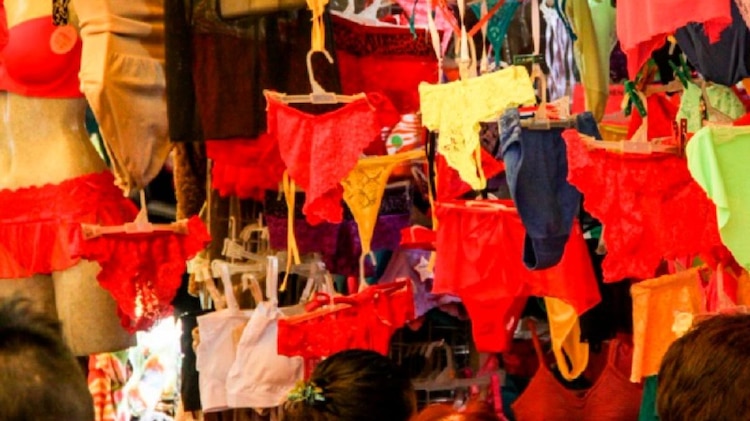 Ropa interior roja para Año Nuevo