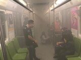 Usuarios reportaron humo al interior de trenes en Metro Copilco.