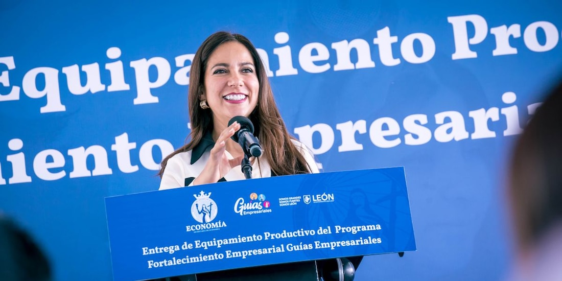La Gobernadora de Guanajuato, Libia Dennise García Muñoz Ledo, en imagen de archivo.