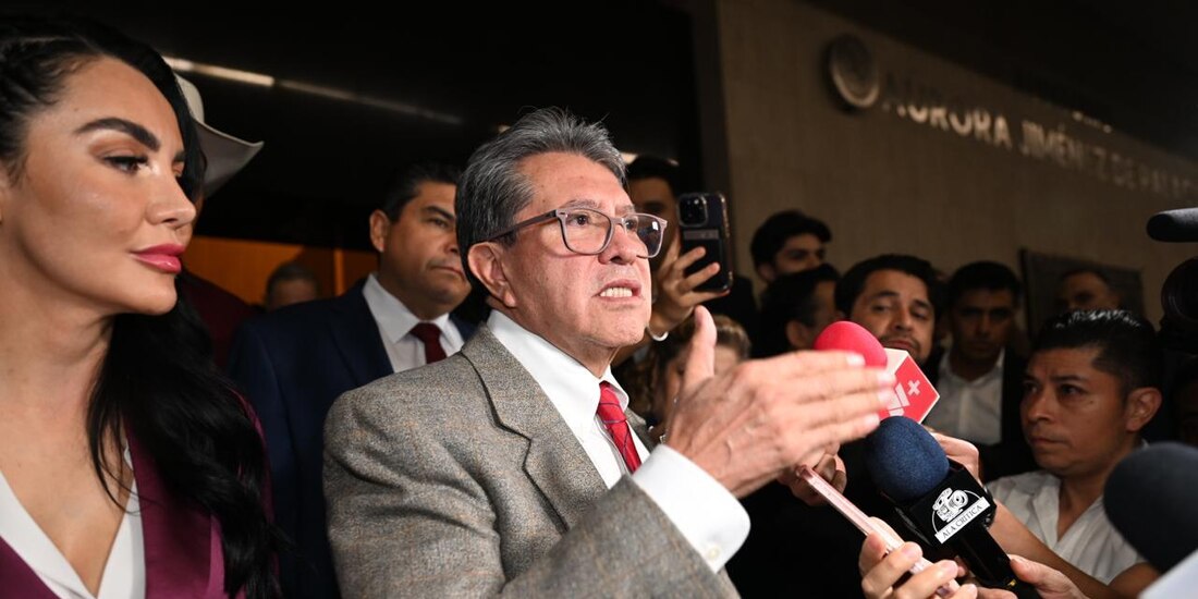 Ricardo Monreal, coordinador de los diputados de Morena.