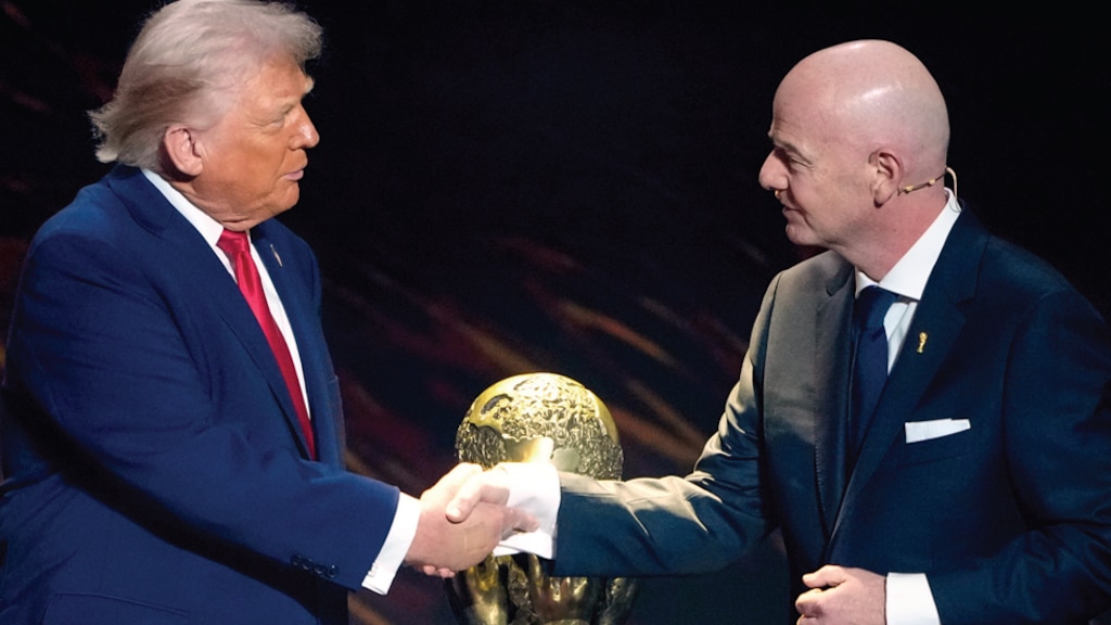 TRUMP e Infantino, el pasado
5 de diciembre en Washington