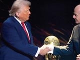 TRUMP e Infantino, el pasado
5 de diciembre en Washington