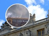 Así fue el incendio en el Palacio de Versalles.