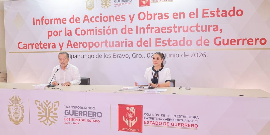 Más de 2 mil 699 mdp destinados en infraestructura carretera de Guerrero: Evelyn Salgado.