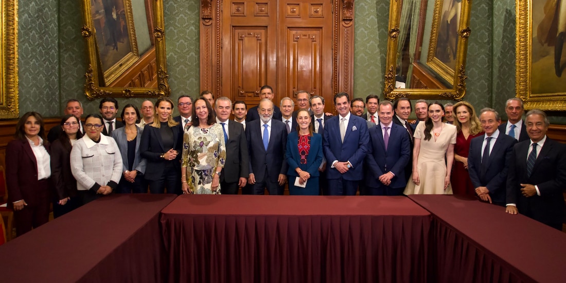 Gobierno federal y empresarios revisan avances del Plan México