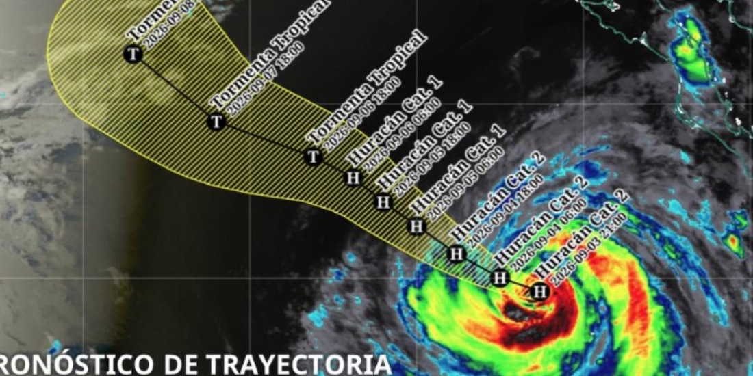 El informe meteorológico emitido por el Centro Nacional de Huracanes de Estados Unidos confirmó el aumento en la fuerza del ciclón Marie.