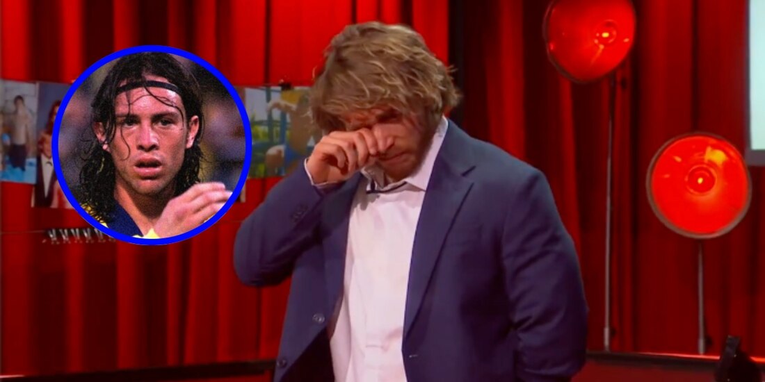 Aldo de Nigris lloró al recordar a su tío futbolista Antonio en La Casa de los Famosos.