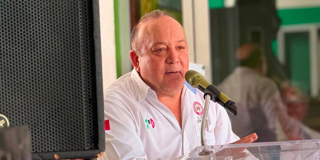 Miguel Ángel López Miranda, presidente de la Liga de Comunidades Agrarias de la Confederación Nacional Campesina (CNC) de Sinaloa.