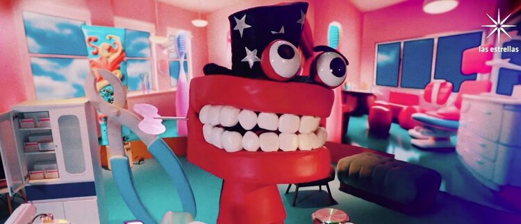 Dientes de ¿Quién es la máscara?