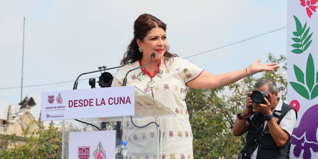 ‘Niñas y niños que nazcan en CDMX tendrán apoyo económico garantizado’, afirma Clara Brugada.