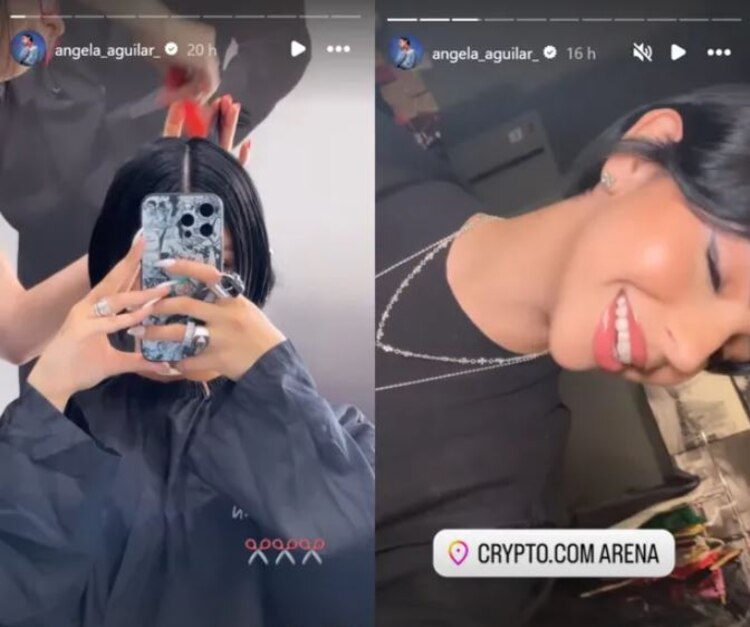 El nuevo look de Ángela Aguilar