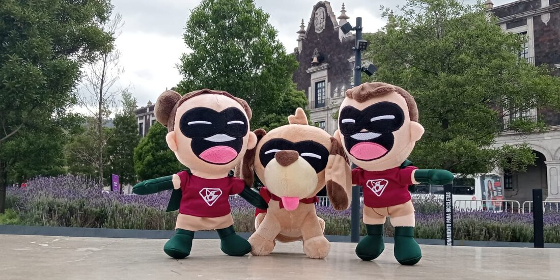 Los Guardianes de la Limpieza, imagen central de la campaña "Limpiemos Nuestro EdoMéx".