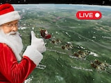 Así puedes seguir EN VIVO la ruta de Santa Claus por el mundo HOY 24 de diciembre.