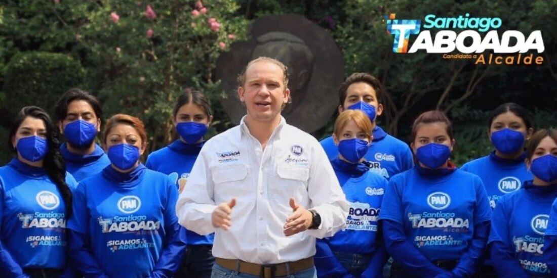 Santiago Taboada, candidato a alcalde en Benito Juárez.