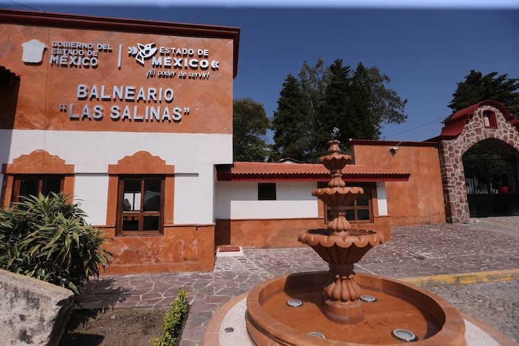 Así luce el balneario "Las Salinas".